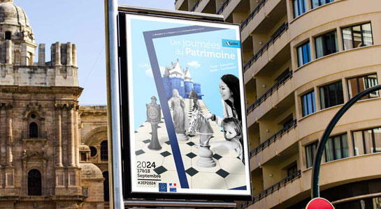 Affiche Les Journées du Patrimoine de Nantes