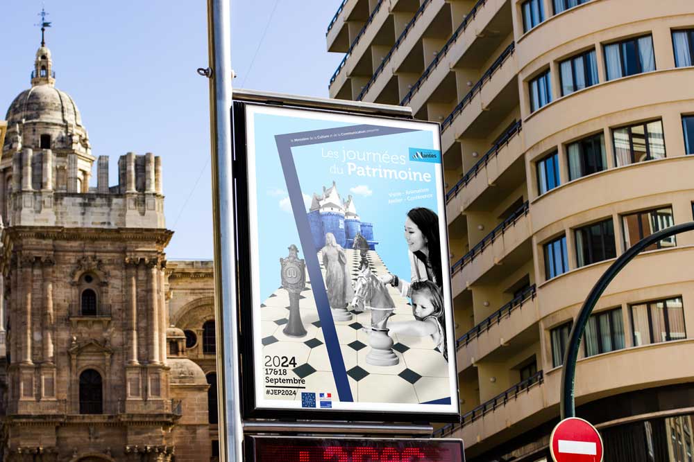 Affiche Les Journées du Patrimoine de Nantes