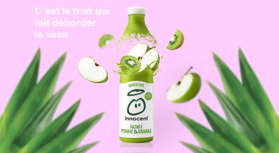 Jus de fruit Innocent élargi