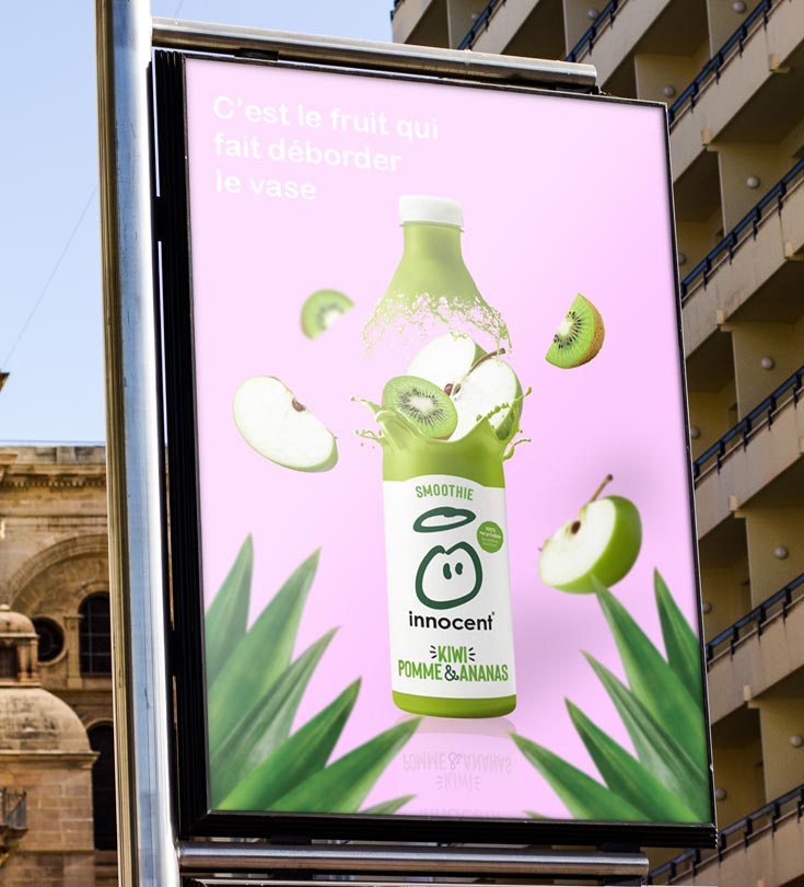 affiche Jus de fruit Innocent